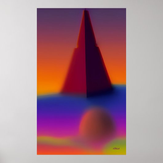 Scheming a Pyramid Dream ポスター (正面)