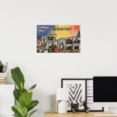 Schenectady, New York – ラージレターのシーン ポスター (ホームオフィス)