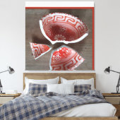 scherben Griechenland  キャンバスプリント (インサイチュ (寝室))