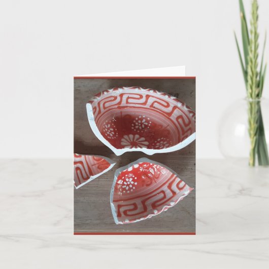 scherben Griechenland  招待状 (正面)