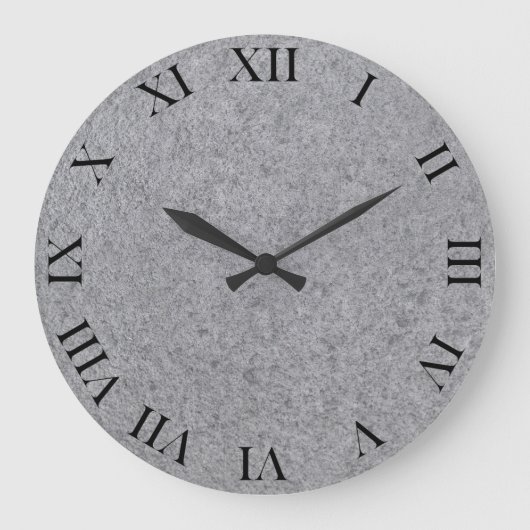 Schieferhintergrund ラージ壁時計 (正面)