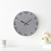 Schieferhintergrund ラージ壁時計 (ホーム)