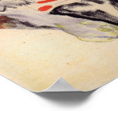 Schiele – スポッテッドドレスの女の子1911 ポスター (角)