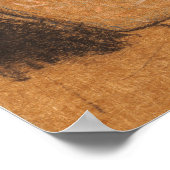 Schiele - Head Of A Woman 1908 ポスター (角)