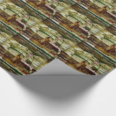 Schiele - Stein on the Danube, Terraced Vineyard ラッピングペーパー (角)