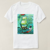 Schiff Ahoi Tシャツ (デザイン正面)