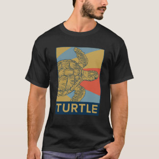 Schildkröte Galapagos Tシャツ