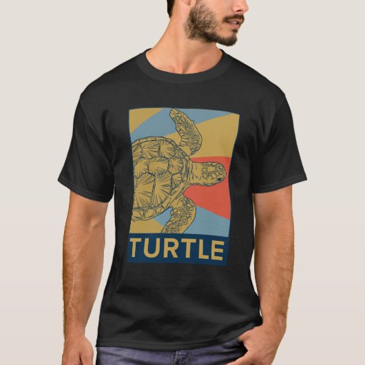 Schildkröte Galapagos Tシャツ (正面)