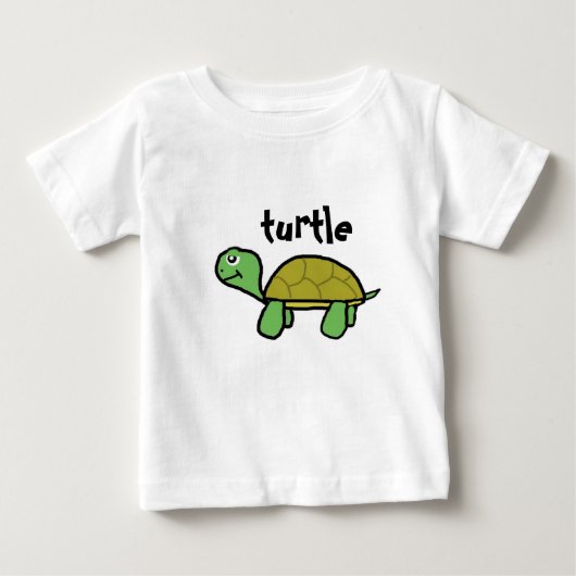 Schildpad t-shirt ベビーTシャツ (正面)