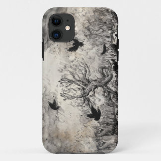 SCHILLEHの暗闇の木 iPhone 11 ケース