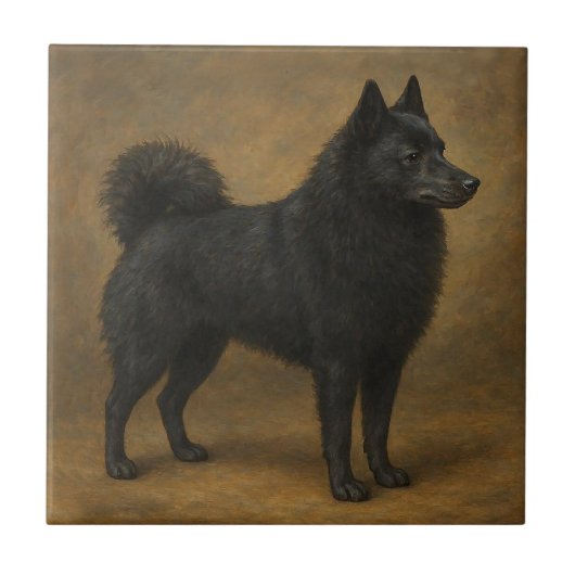 Schipperke タイル (正面)