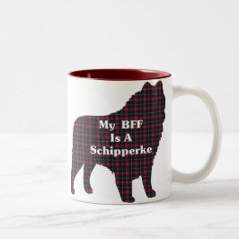 Schipperke BFFギフト ツートーンマグカップ