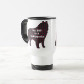 Schipperke BFFギフト トラベルマグ (正面左)