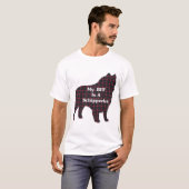 Schipperke BFFギフト Tシャツ (正面フル)