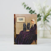 Schipperkes (2) - Whsitlers Mother ポストカード (スタンド正面)