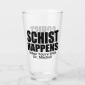 Schistが発生 – カスタマイズ可能な地質学者 タンブラーグラス (裏面)