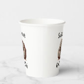 Schist 得 -実在 Nerdy Rock Pun -おめでとう/運 紙コップ (右)