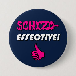 Schizo有効なSchizoaffective "!" プライドボタン 缶バッジ