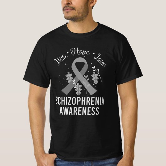 schizophrenia art tシャツ (正面)
