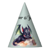 Schlafender Drache mit grünen Flügeln  パーティーハット (正面)