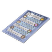 Schlafhygiene-Infoblätter für Klienten/Patienten ノートパッド (アングル)