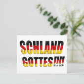 Schland Gottes - Fussball Deutschland ポストカード (スタンド正面)
