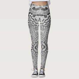Schlangenmuster Klapperschlange SW レギンス