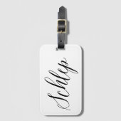 Schlep Yiddishラゲージタグ ラゲッジタグ (正面縦)