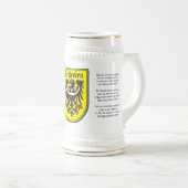 Schlesienステイン ビールジョッキ (正面右)