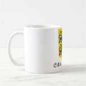 SchleswigホルスタインWappen紋章付き外衣 コーヒーマグカップ (左)