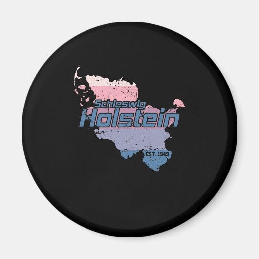 Schleswig Holstein Bundesland Deutschland マグネット (正面)