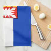 Schleswig-Holstein Flagge キッチンタオル (四つ折り)