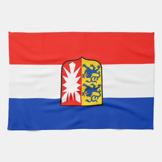 Schleswig-Holstein Flagge キッチンタオル (横)