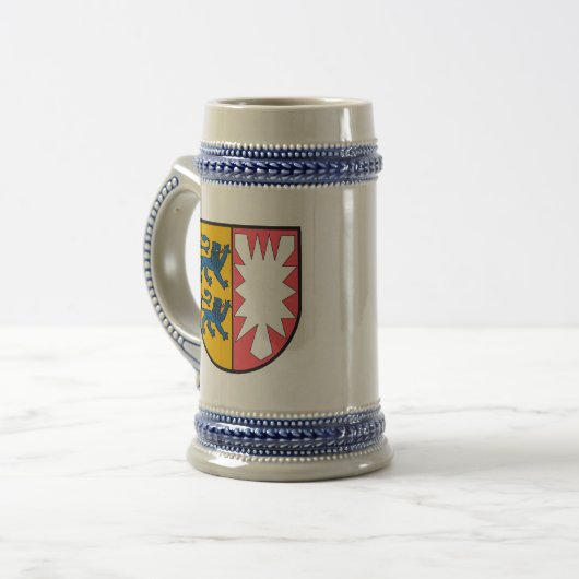Schleswig-Holstein Wappen ビールジョッキ (正面左)