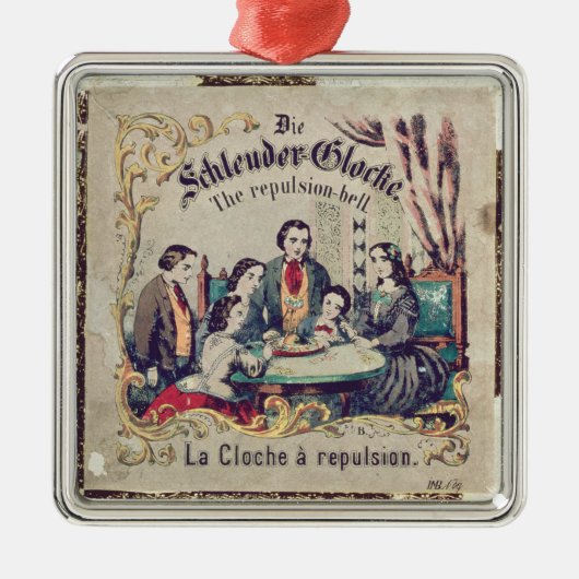 Schleuder Glocke -拒絶の鐘--は死にます メタルオーナメント (正面)