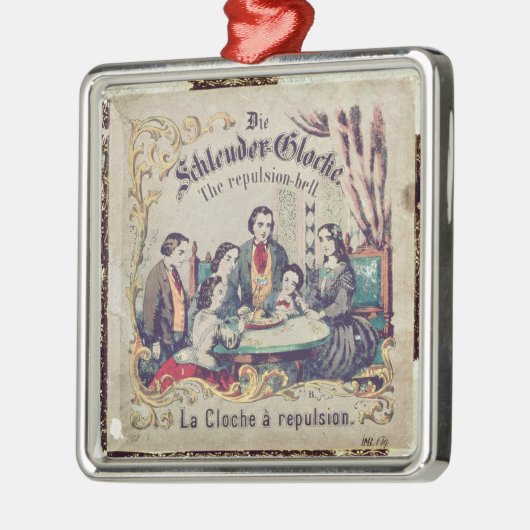 Schleuder Glocke -拒絶の鐘--は死にます メタルオーナメント (左)