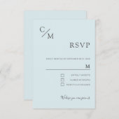 Schlicht elegante Monogramm (正面/裏面)