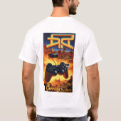 Schlicht Gehalten – ミニマリスト戦略ゲーム Tシャツ (裏面)