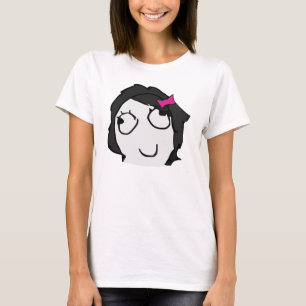 schlick (黒髪)のミームのワイシャツとのDerpina Tシャツ