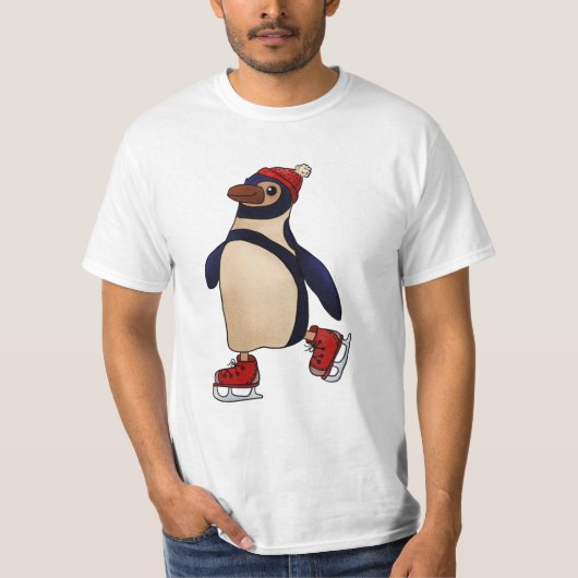 Schlittschuhpinguin Tシャツ (正面)