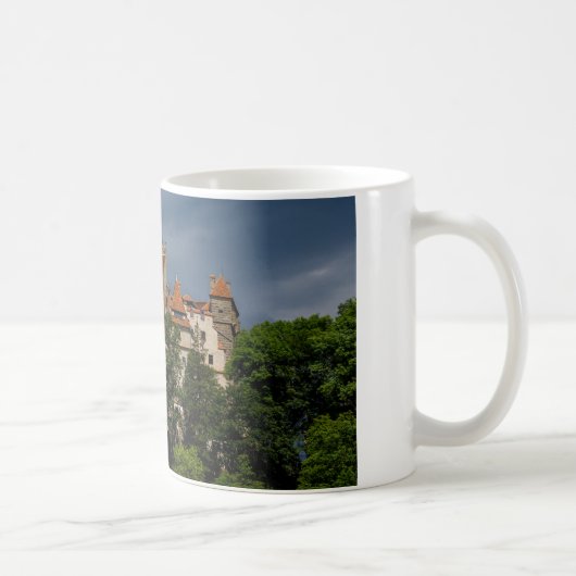 Schloss Bran in Rumänien コーヒーマグカップ (右)