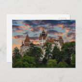 Schloss Bran in Rumänien Postkarte ポストカード (正面/裏面)
