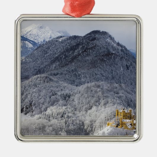 Schloss Hohenschwangau メタルオーナメント (正面)