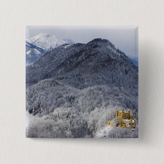 Schloss Hohenschwangau 缶バッジ (正面)