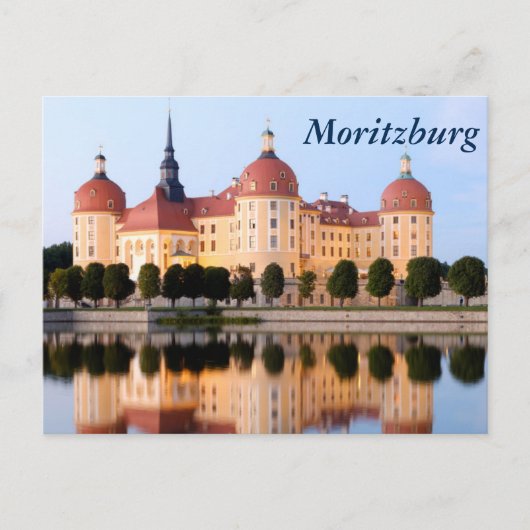 Schloss Moritzburg ポストカード (正面)