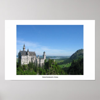 Schloss Neuschwanstein,ドイツ ポスター