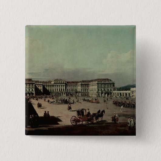 Schloss Schonbrunn 1759-60年 缶バッジ (正面)