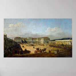 Schloss Schönbrunn Wien – Canaletto – Bellotto ポスター
