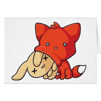 SCHLUPのキツネの食べ物のウサギ