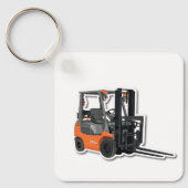 Schlüsselanhänger aus Metall mit Gabelstapler キーホルダー (正面)